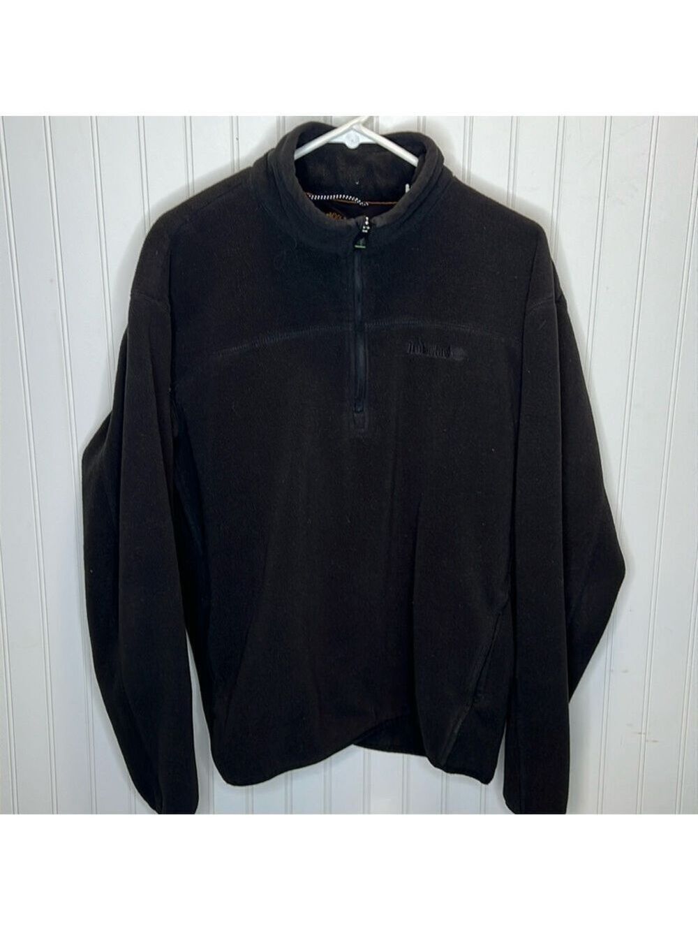 Timberland Mens 1/4 Zip Pullover Fleece Size Extra Large